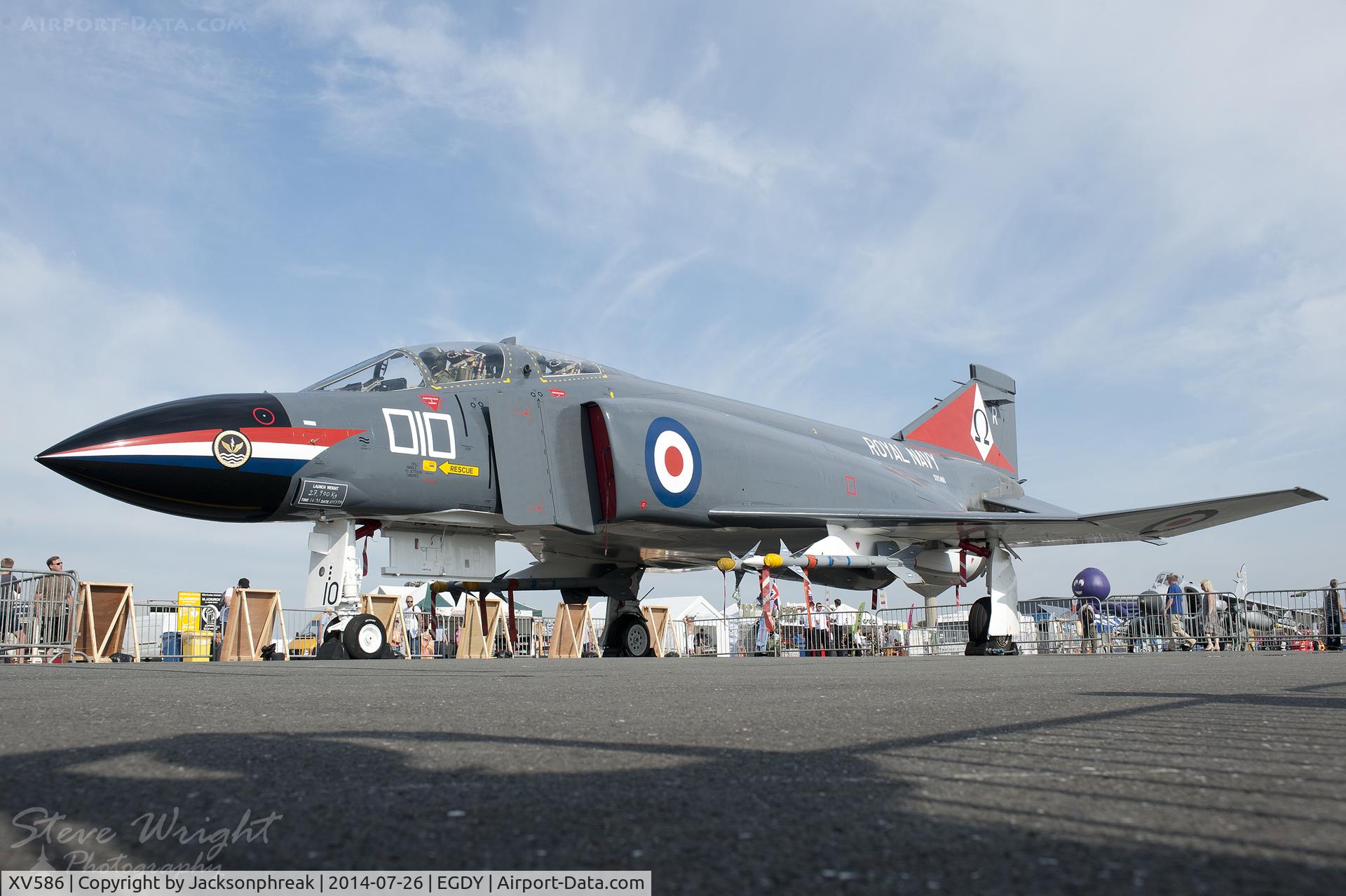 XV586, 1969 McDonnell Douglas Phantom FG1 C/N 3317/9340, RNAS Yeovilton Air Day 2014 UK