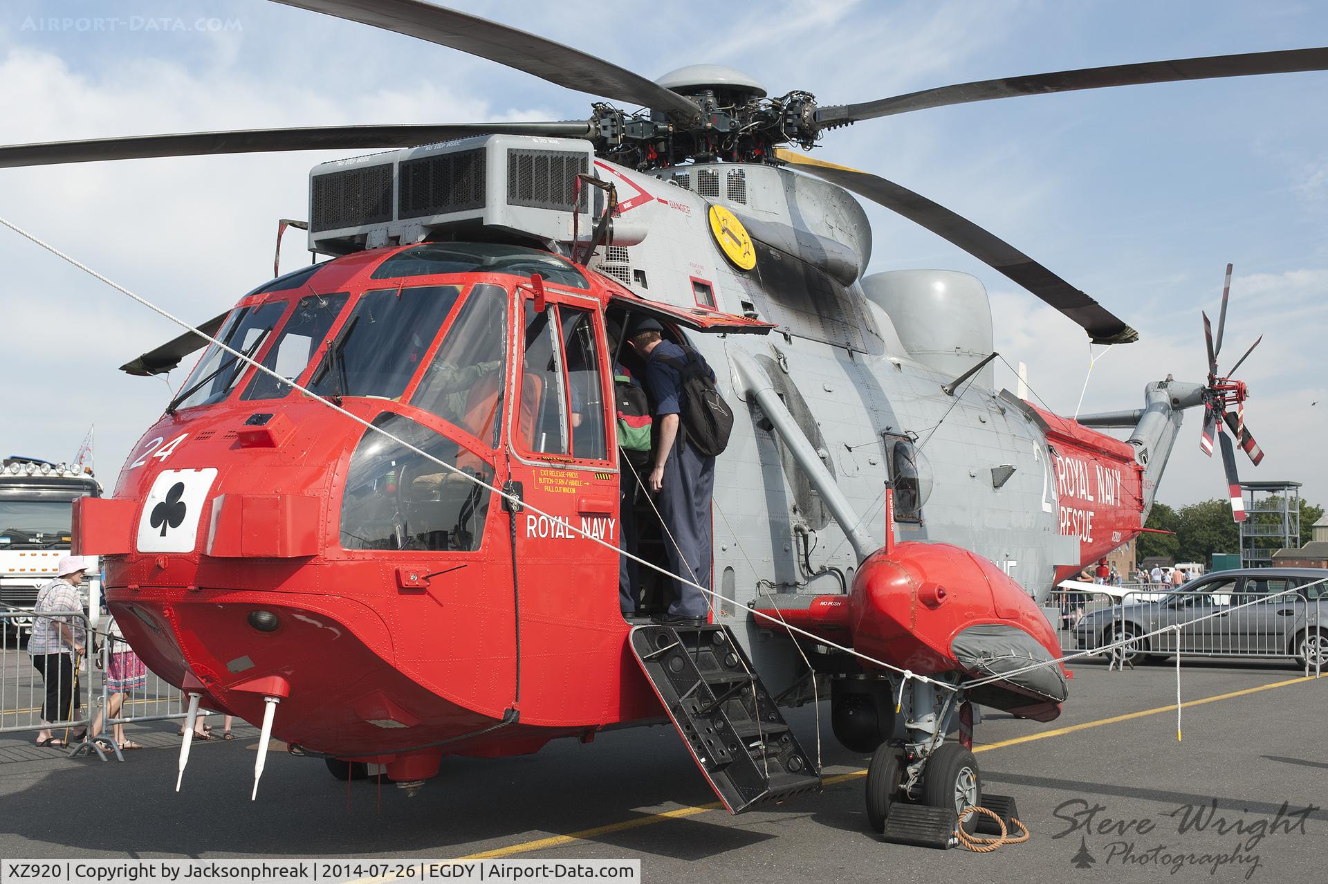 XZ920, 1979 Westland Sea King HAS.5U C/N WA880, RNAS Yeovilton Air Day 2014 UK