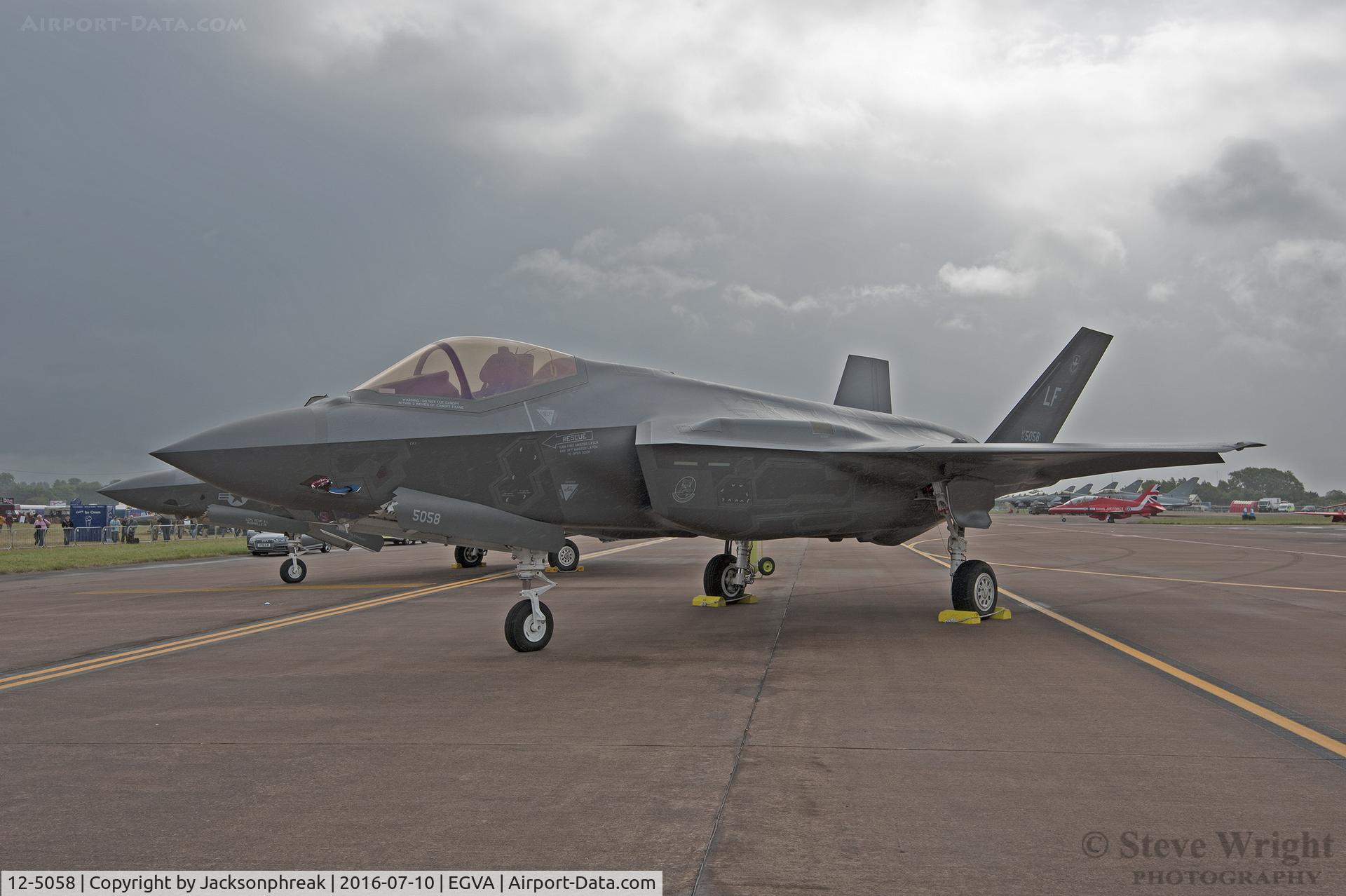12-5058, Lockheed Martin F-35A Lightning II C/N AF-69, Royal International Air Tattoo 2016 RAF Fairford UK