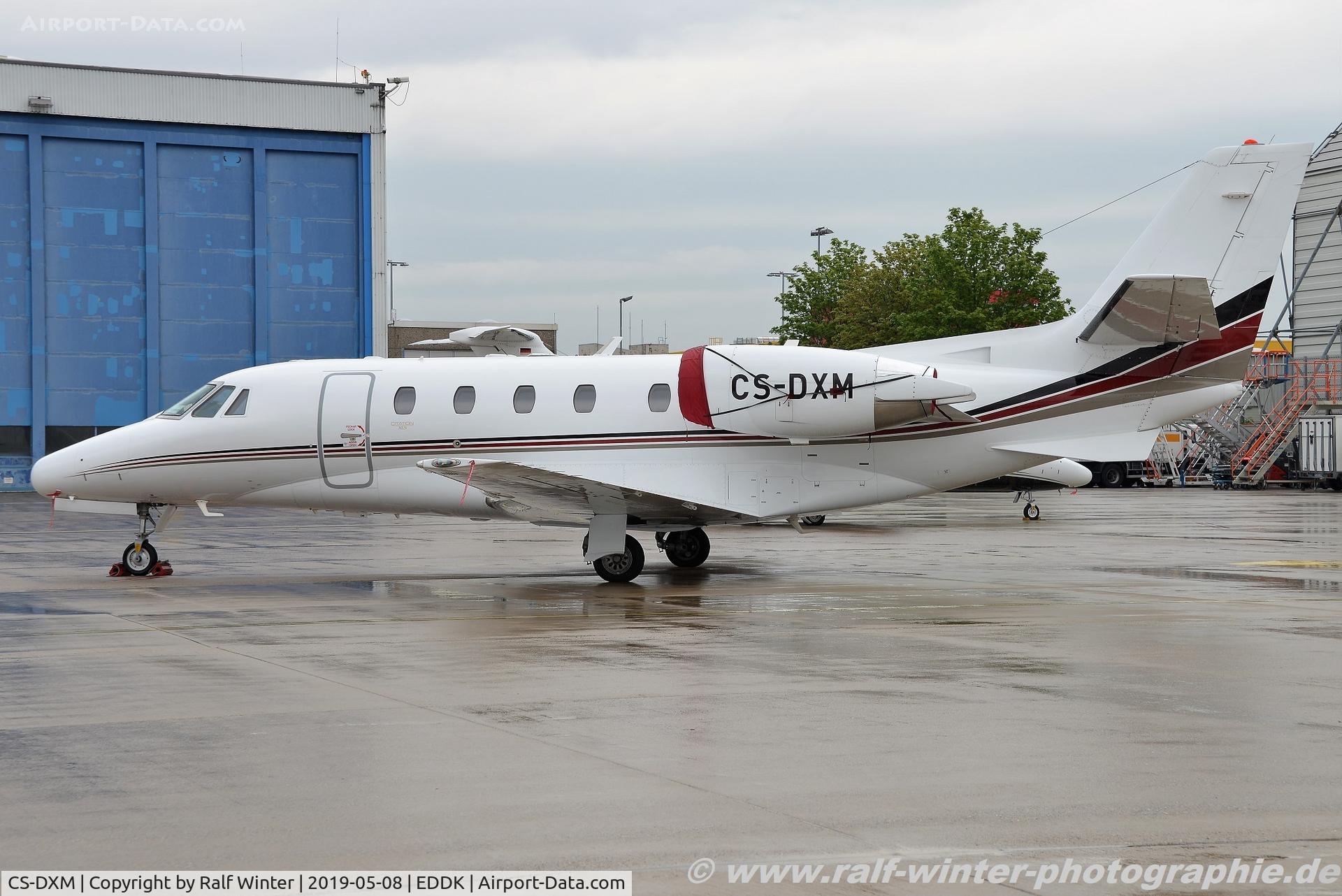 CS-DXM, 2007 Cessna 560 Citation XLS C/N 560-5683, Cessna 560XL Citation XLS - NJE NetJets Transportes Aereos - 560-5683 - CS-DXM - 08.05.2019 - CGN