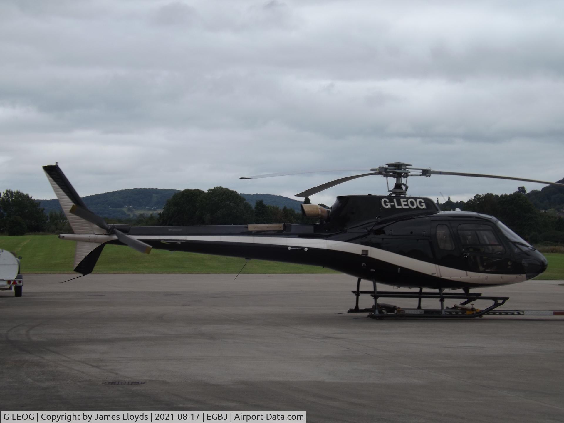 G-LEOG, 2015 Airbus Helicopters AS-350B-3 Ecureuil C/N 8114, At Gloucestershire Airport.