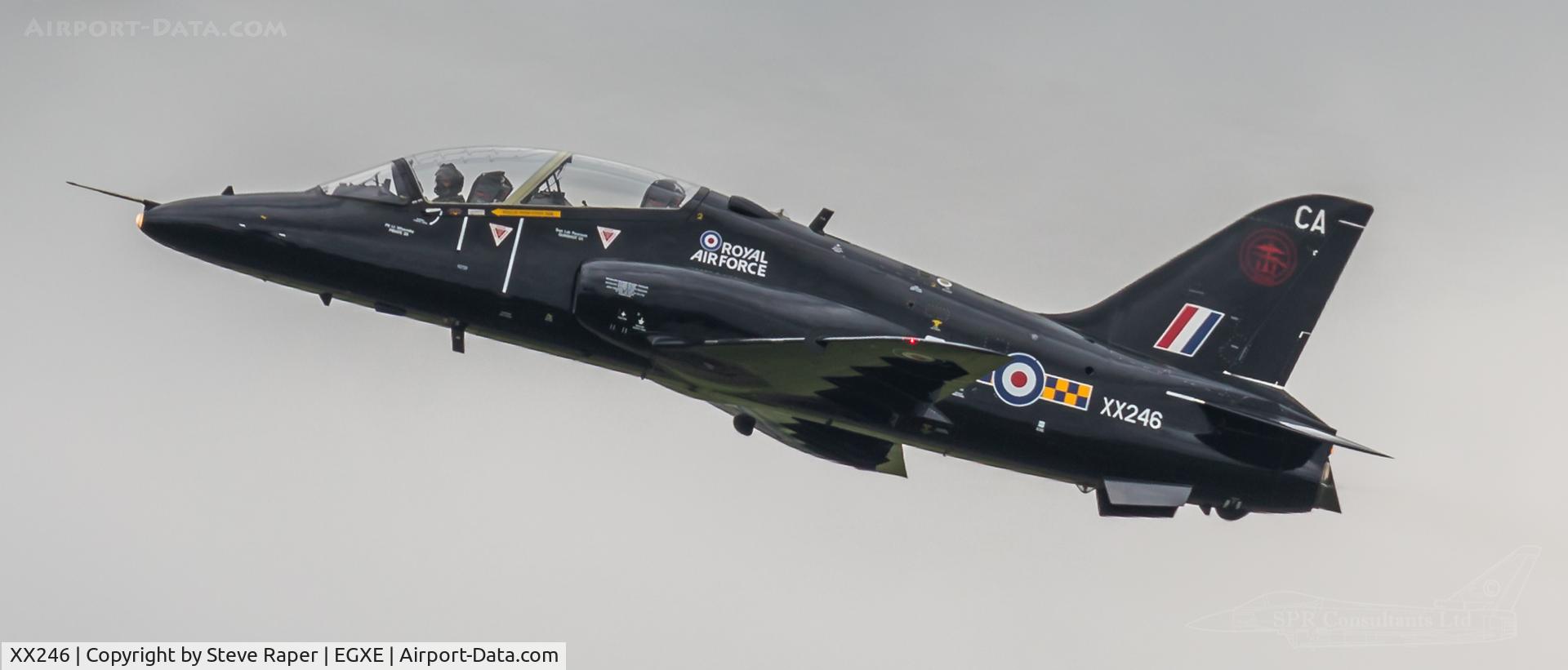 XX246, 1978 Hawker Siddeley Hawk T.1A C/N 082/312082, Returning home to Leeming.