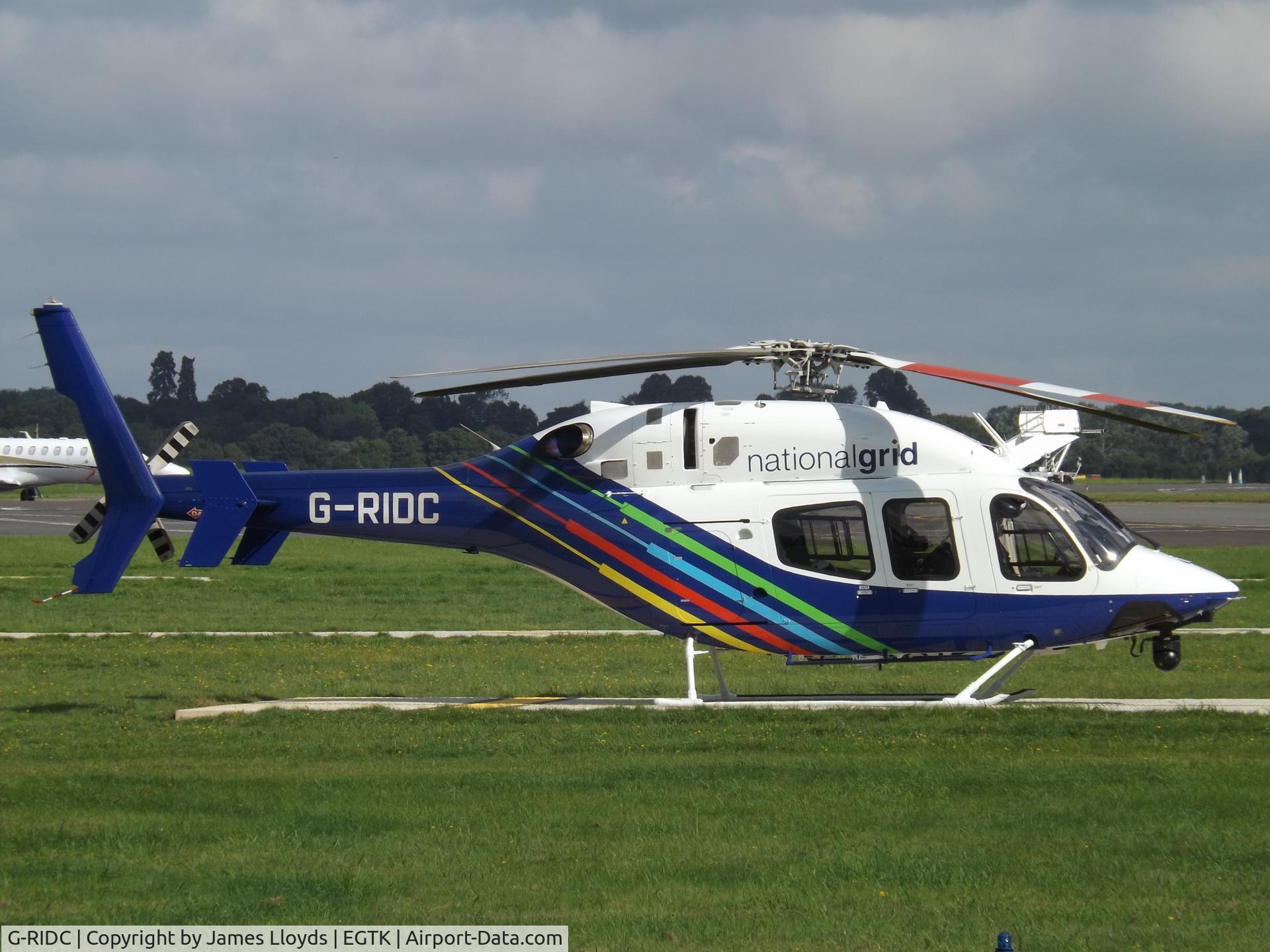 G-RIDC, 2020 Bell 429 GlobalRanger C/N 57398, Parked up at Oxford Airport.