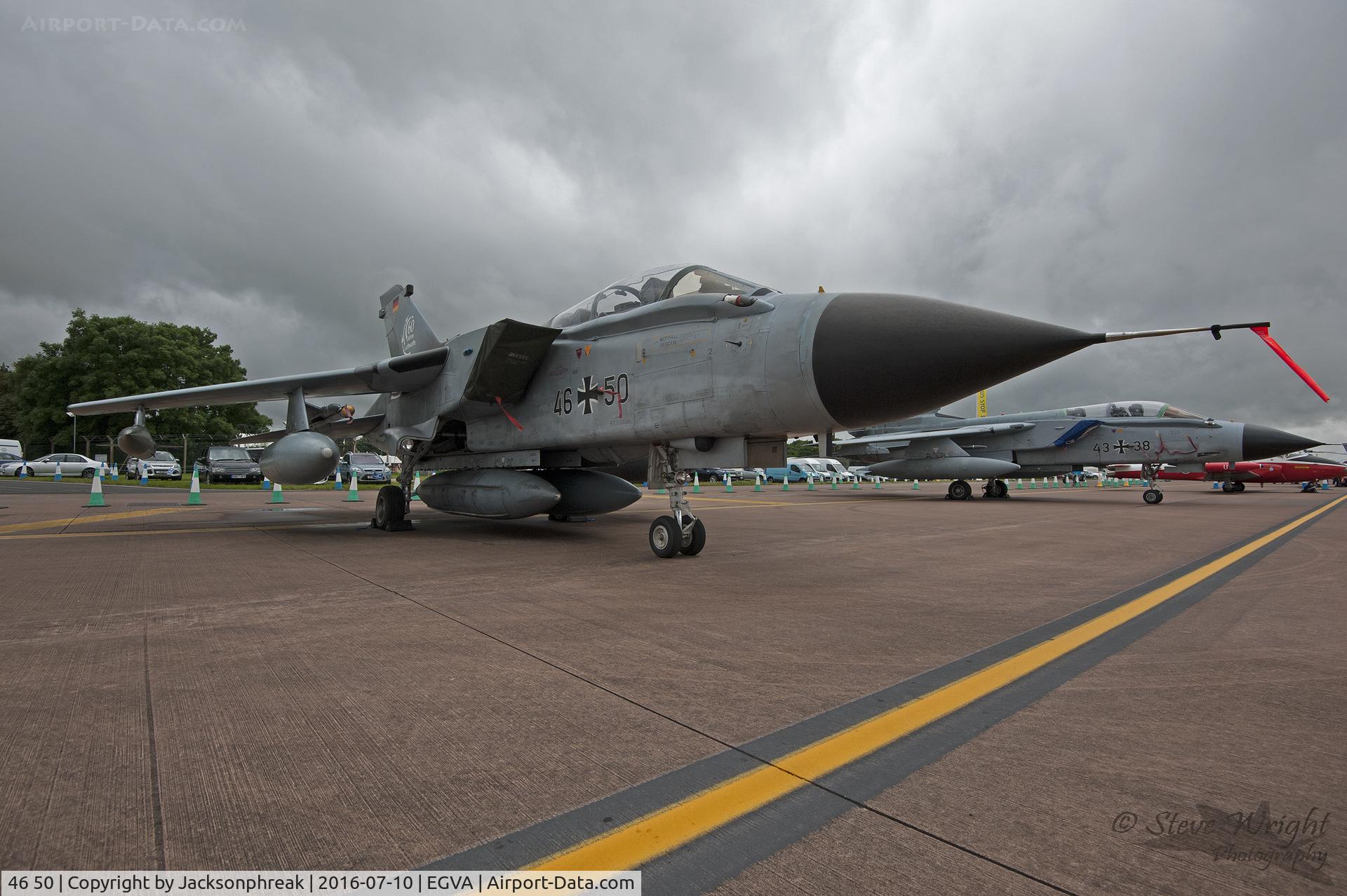 46 50, Panavia Tornado ECR C/N 887/GS283/4350, Royal International Air Tattoo 2016 RAF Fairford UK