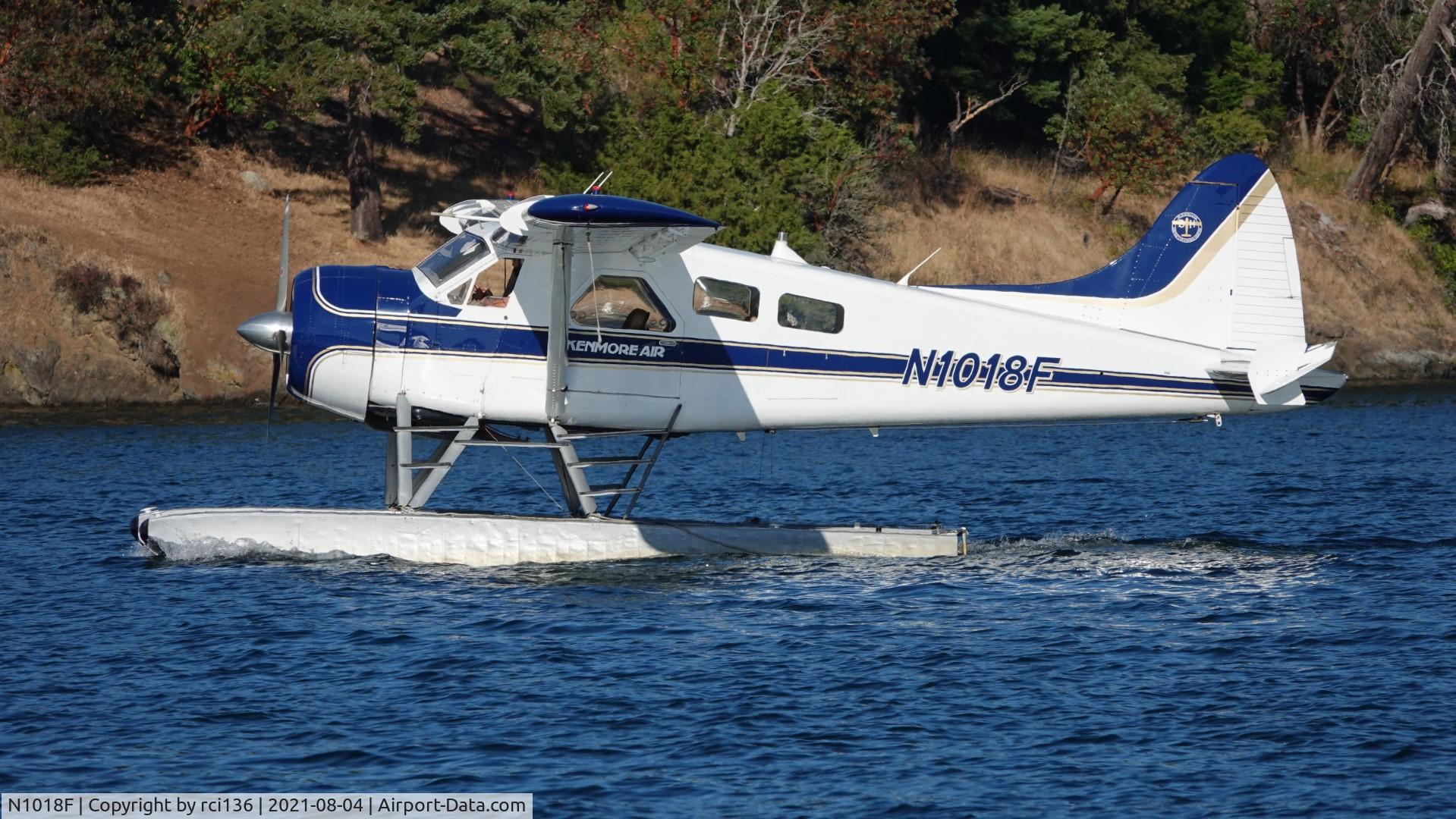 N1018F, 1954 De Havilland Canada U-6A Beaver C/N 710, Roche Harbor