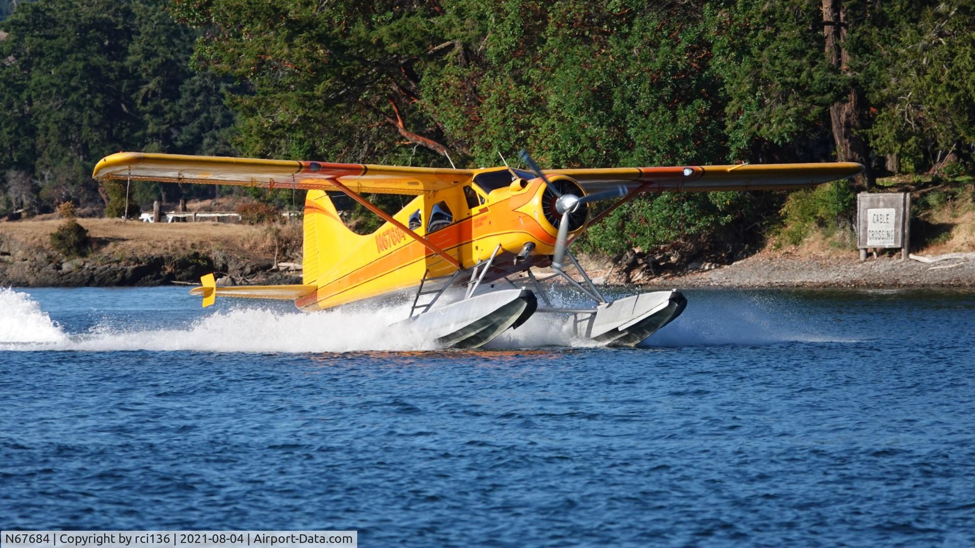 N67684, 1958 De Havilland Canada U-6A Beaver C/N 1208, Roche Harbor