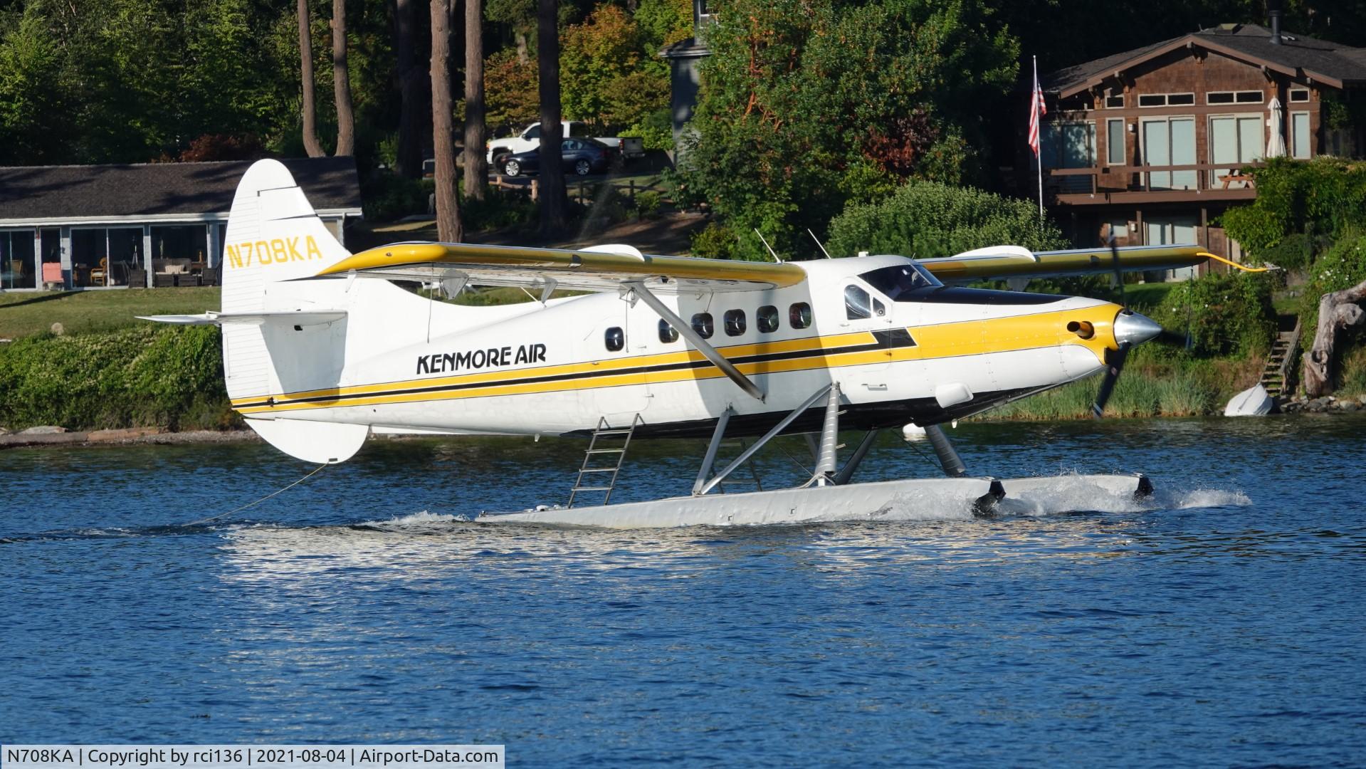N708KA, 1954 De Havilland Canada DHC-3 Turbo Otter Otter C/N 59, Roche Harbor