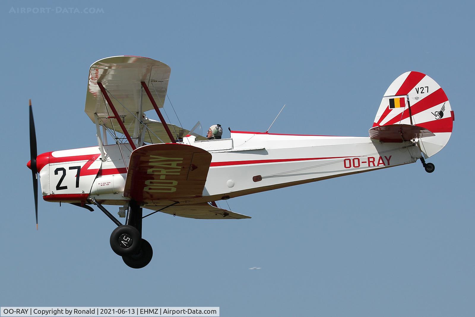 OO-RAY, 1951 Stampe-Vertongen SV-4B C/N 1169, at ehmz