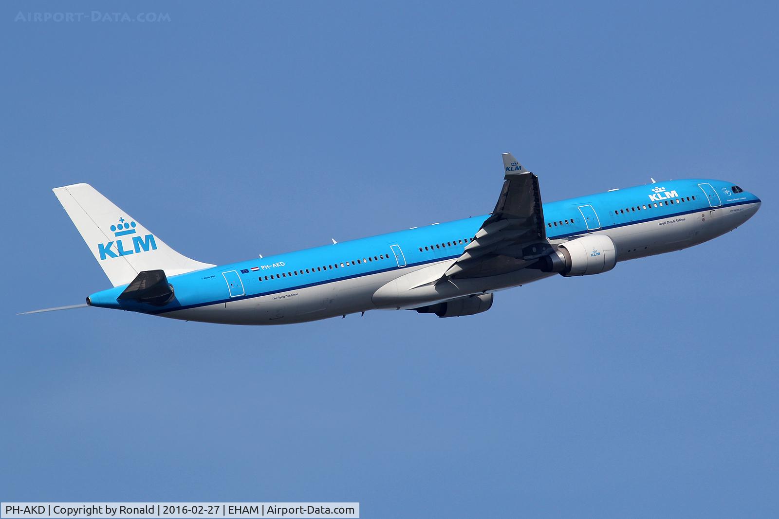 PH-AKD, 2012 Airbus A330-303 C/N 1300, at spl