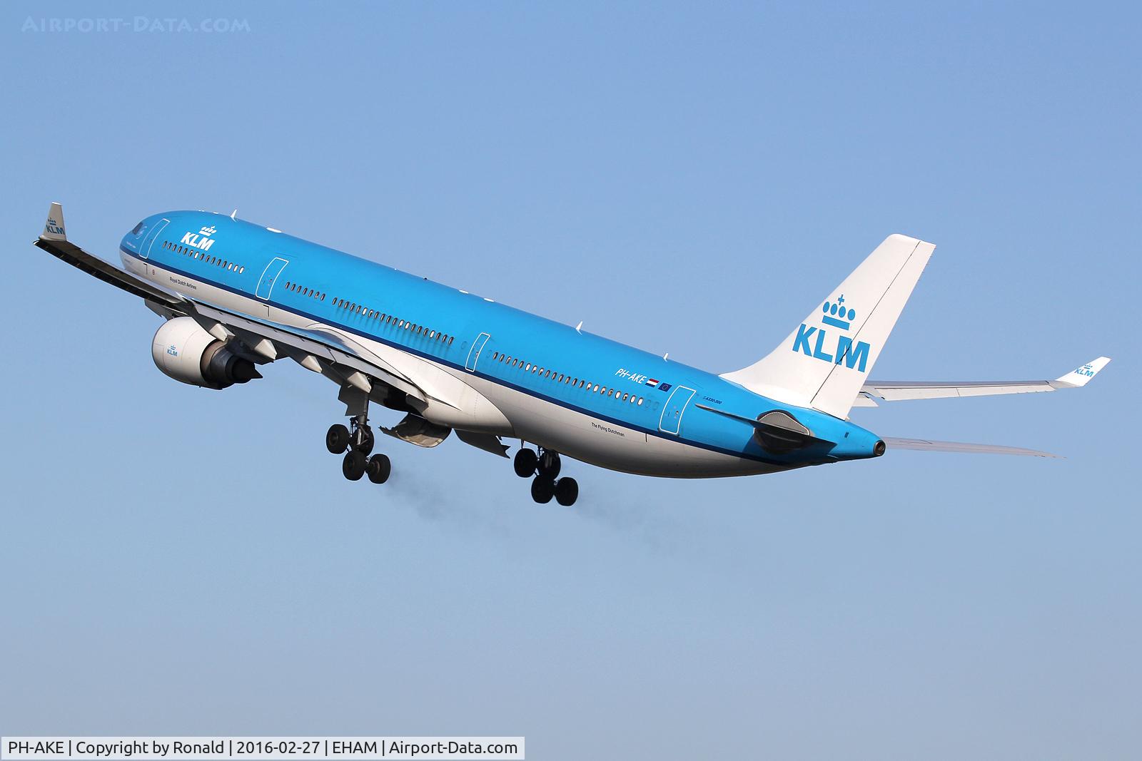 PH-AKE, 2012 Airbus A330-303 C/N 1381, at spl