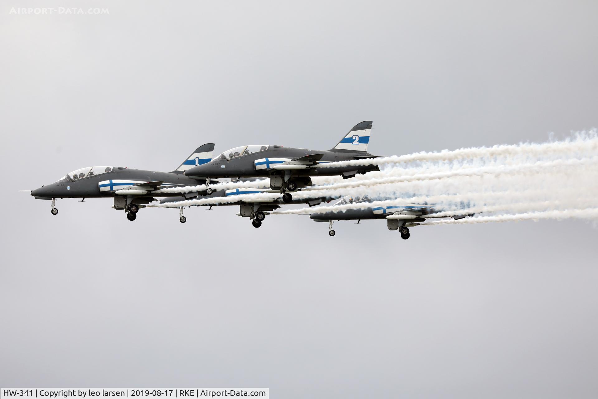HW-341, British Aerospace Hawk Mk.51 C/N 312240/286, Roskilde Air Show 17.8.2019