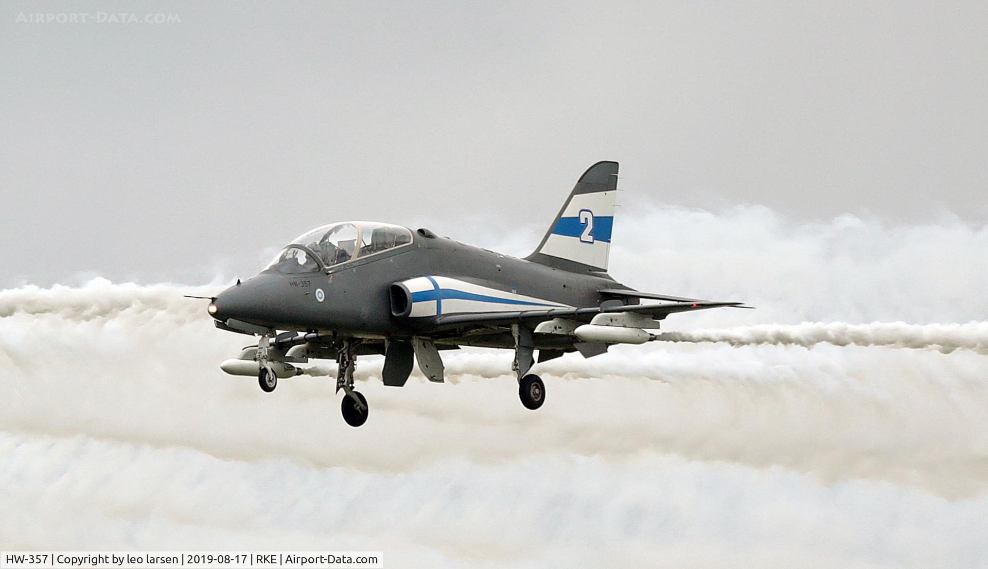 HW-357, British Aerospace Hawk Mk.51A C/N 312413, Roskilde Air Show 17.8.2019