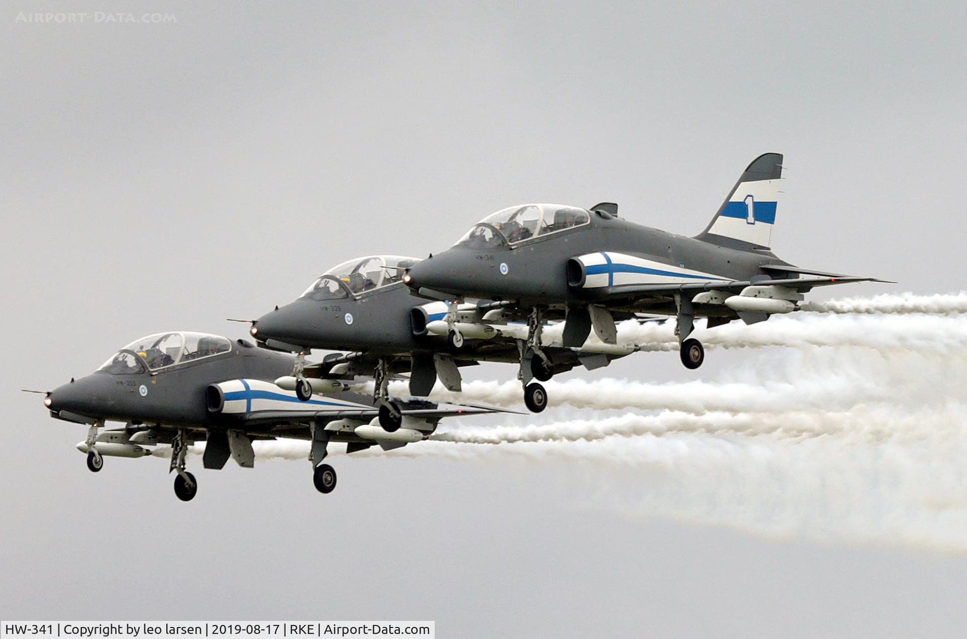 HW-341, British Aerospace Hawk Mk.51 C/N 312240/286, Roskilde Air Show 17.8.2019