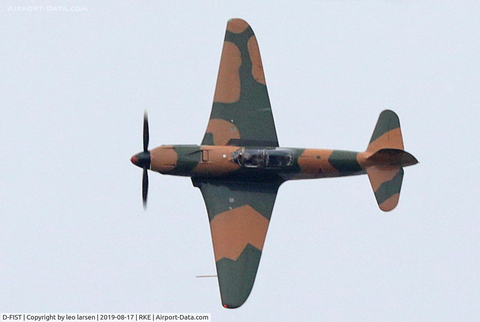 D-FIST, 1944 Yakovlev Yak-9U C/N 0470408, Roskilde Air Show 17.8.2019