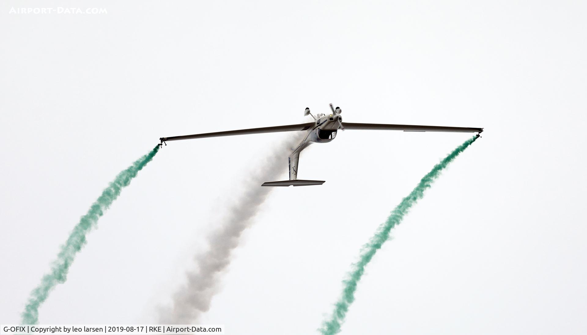 G-OFIX, 1985 Grob G-109B C/N 6394, Roslilde Air Show 17.8.2019