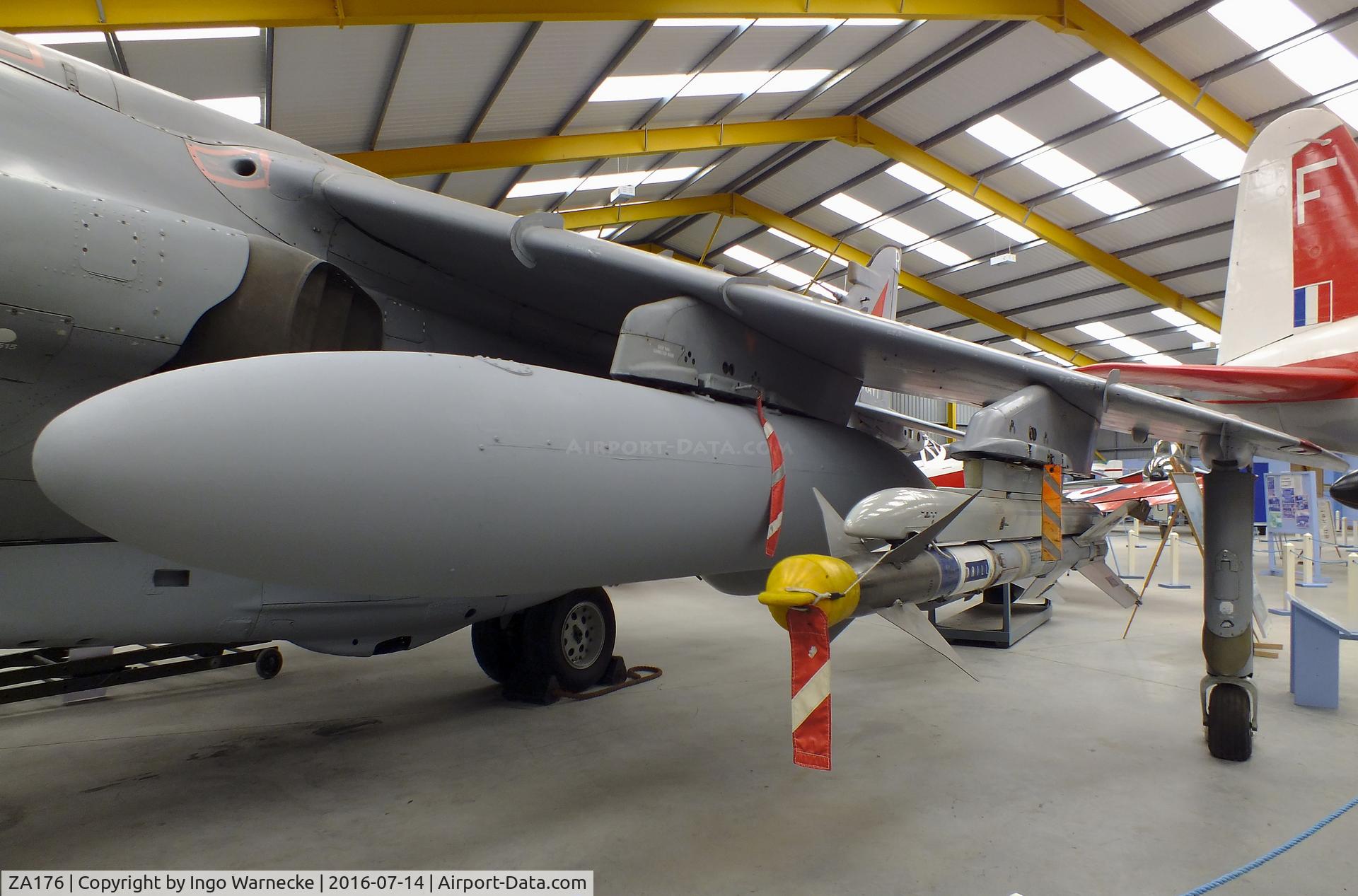 ZA176, 1981 British Aerospace Sea Harrier F/A.2 C/N 41H-912027/P6, BAe Sea Harrier F/A2 at the Newark Air Museum