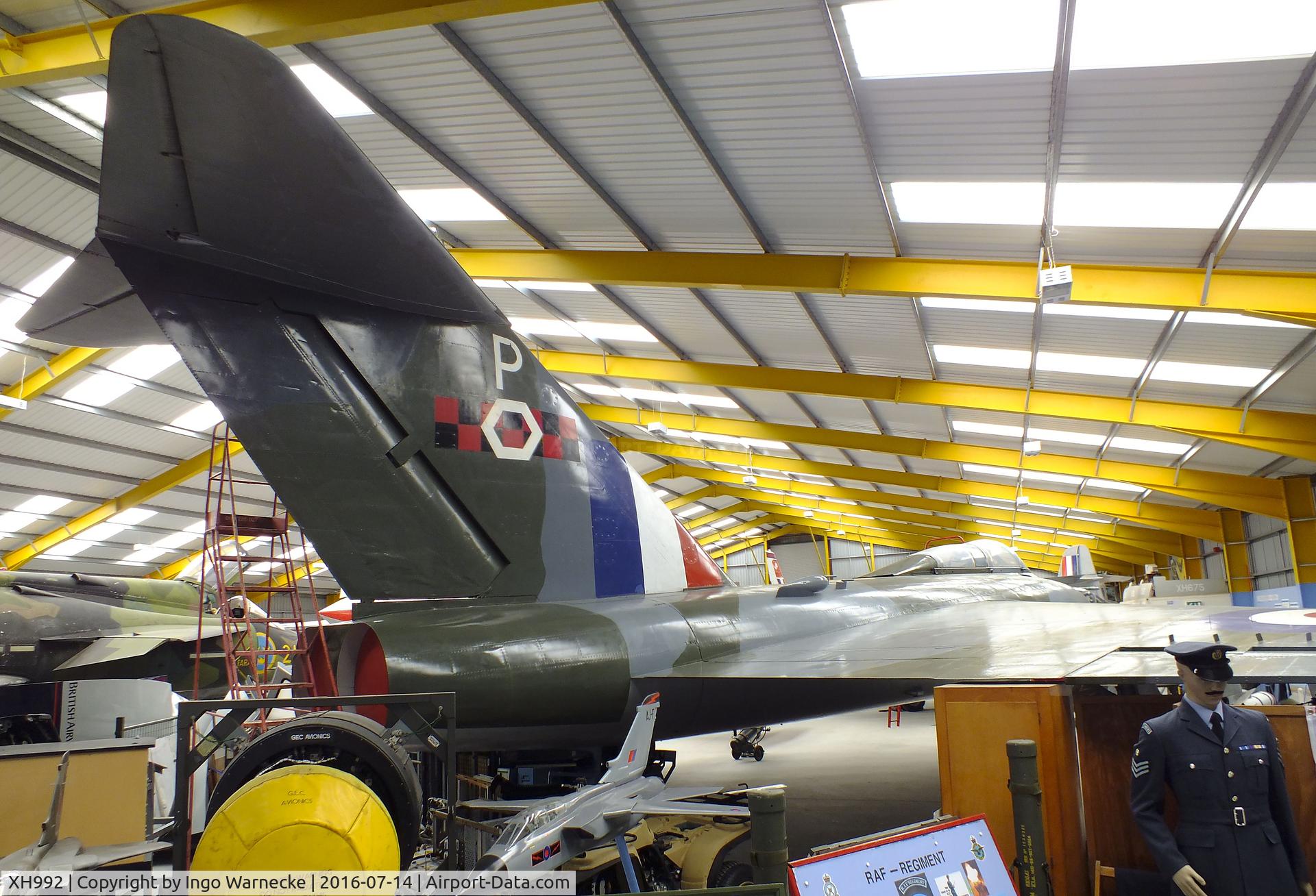 XH992, 1959 Gloster Javelin FAW.8 C/N Not found XH992, Gloster Javelin FAW8 at the Newark Air Museum
