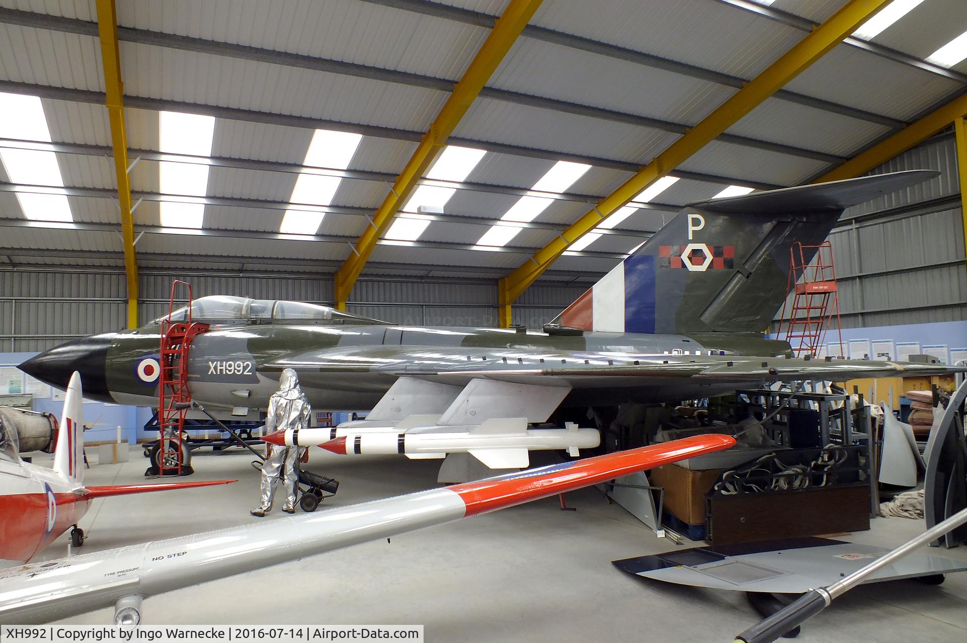XH992, 1959 Gloster Javelin FAW.8 C/N Not found XH992, Gloster Javelin FAW8 at the Newark Air Museum