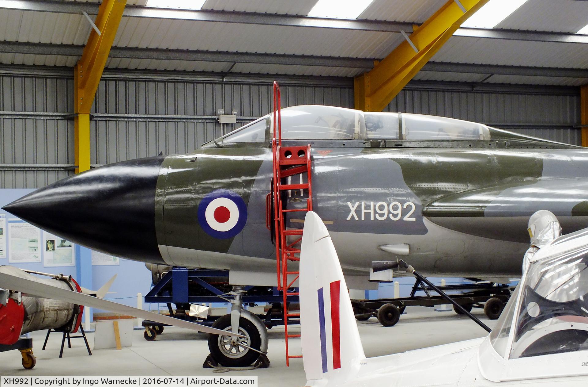 XH992, 1959 Gloster Javelin FAW.8 C/N Not found XH992, Gloster Javelin FAW8 at the Newark Air Museum