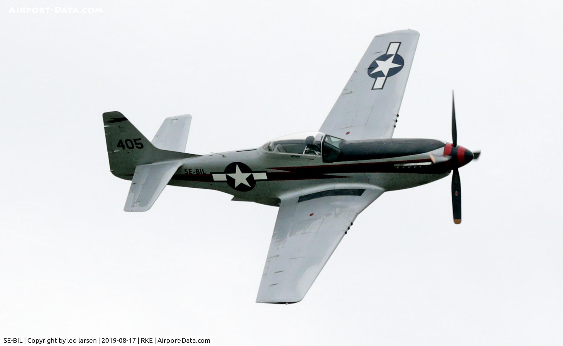 SE-BIL, 1944 North American F-51D Mustang C/N 44-10753, Roskilde Air Show 17.8.2019