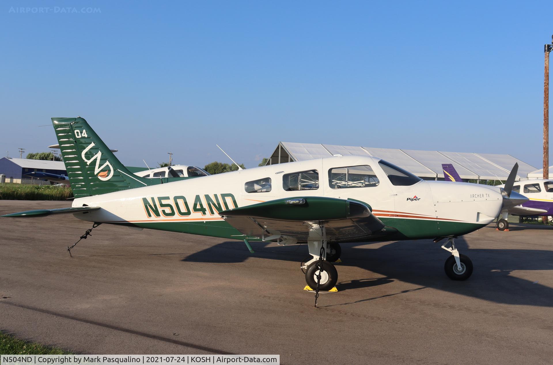 N504ND, 2021 Piper PA-28-181 C/N 2881476, Piper PA-28-181