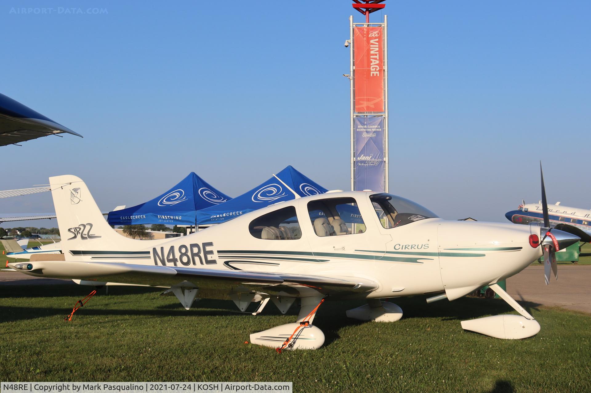 N48RE, 2002 Cirrus SR22 C/N 0404, Cirrus SR22
