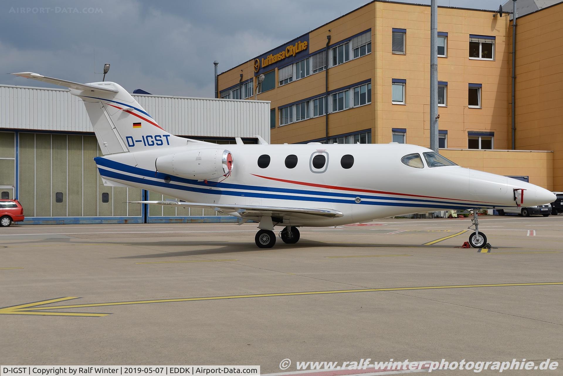 D-IGST, 2006 Raytheon 390 Premier IA C/N RB-152, Raytheon Aircraft 390 Premier 1A - Peak Air GmbH - RB-152 - D-IGST - 07.05.2019 - CGN