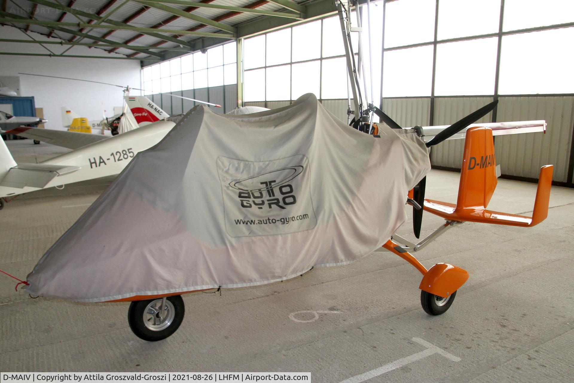 D-MAIV, 2018 AutoGyro Europe MTOsport C/N M01155, LHFM - Meidl Airport Fertöszentmiklós, Hungary