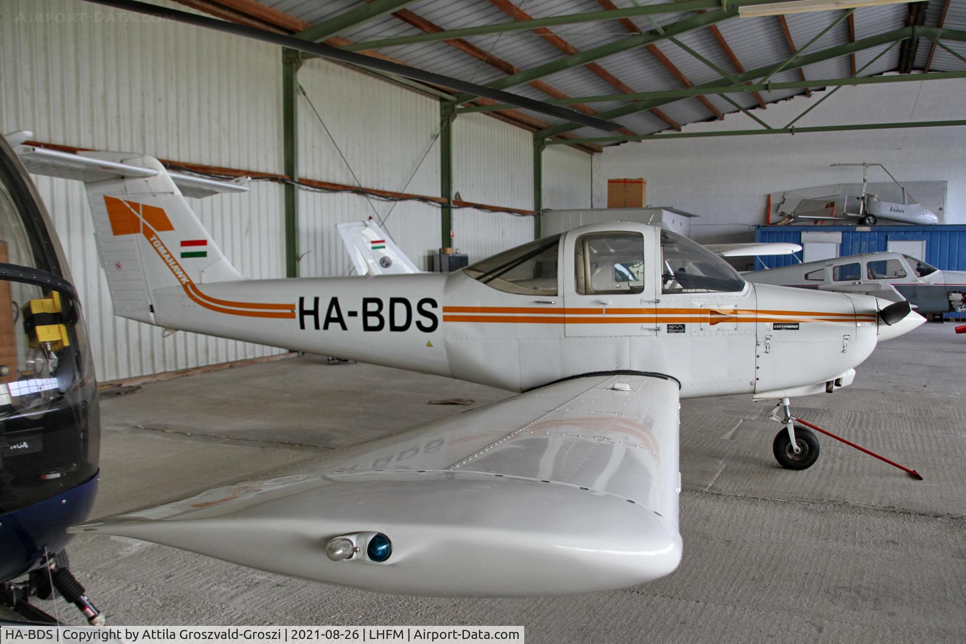 HA-BDS, Piper PA-38-112 Tomahawk Tomahawk C/N 38-78A0176, LHFM - Meidl Airport Fertöszentmiklós, Hungary