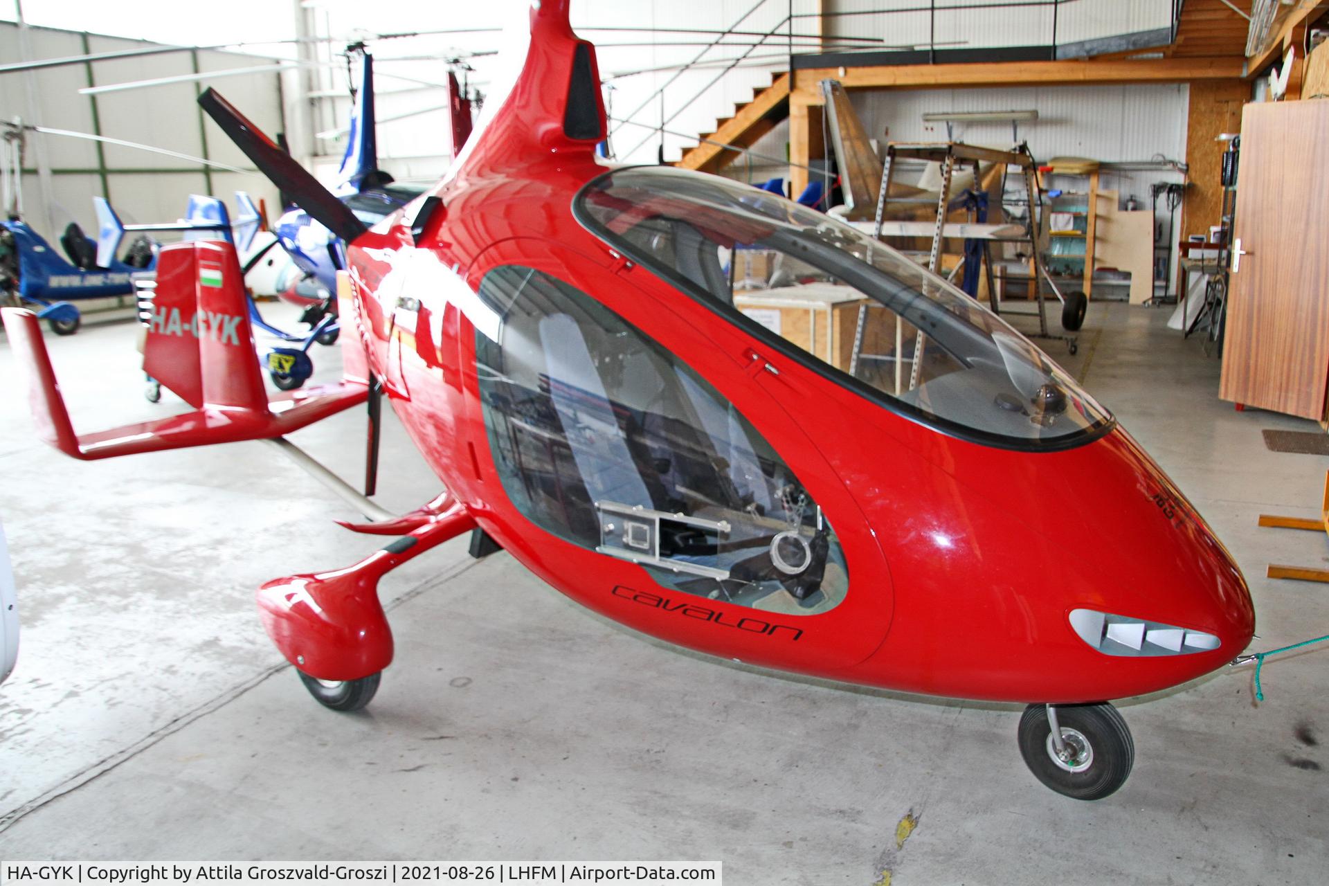 HA-GYK, 2014 AutoGyro Cavalon C/N V00167, LHFM - Meidl Airport Fertöszentmiklós, Hungary