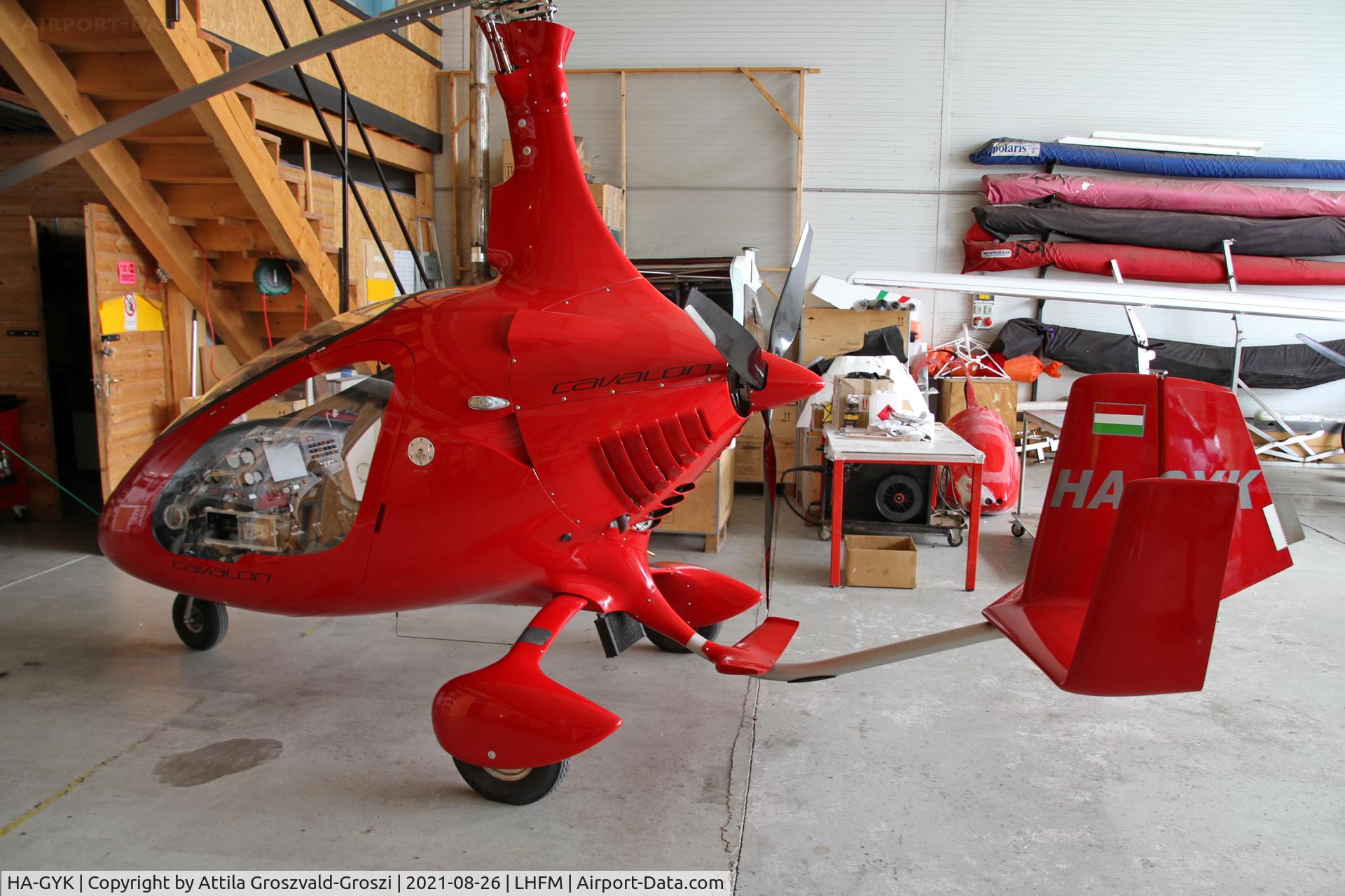 HA-GYK, 2014 AutoGyro Cavalon C/N V00167, LHFM - Meidl Airport Fertöszentmiklós, Hungary