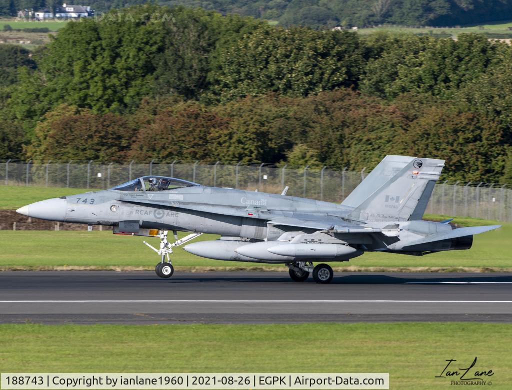 188743, McDonnell Douglas CF-188A Hornet C/N 0307, RCAF 425th Squadron Alouettes