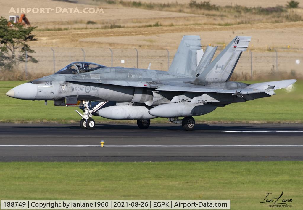188749, McDonnell Douglas CF-188A Hornet C/N 0352/A294, RCAF 425th Squadron Alouettes