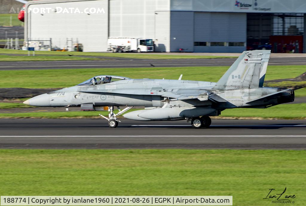 188774, 1986 McDonnell Douglas CF-188A Hornet C/N 0512/A423, RCAF 425th Squadron Alouettes