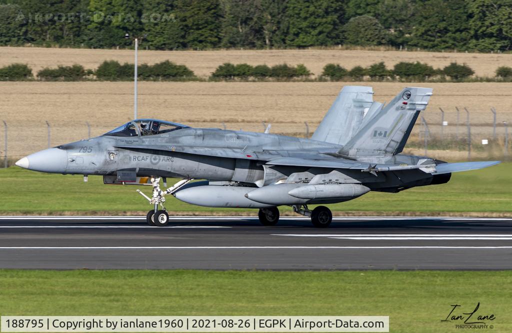 188795, 1988 McDonnell Douglas CF-188A Hornet C/N 0649/A534, RCAF 425th Squadron Alouettes
