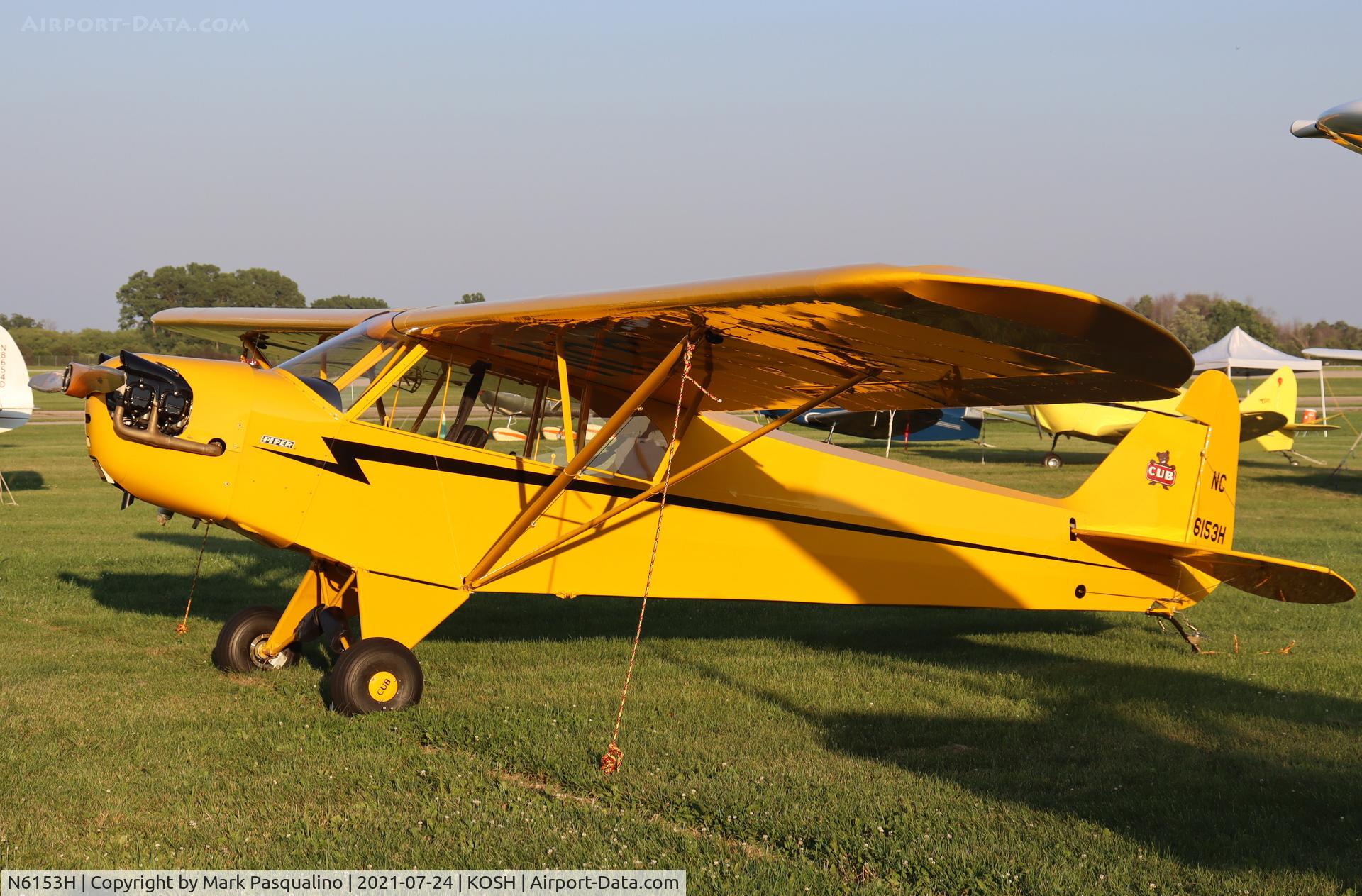 N6153H, 1946 Piper J3C-65 Cub C/N 19319, Piper J3C-65