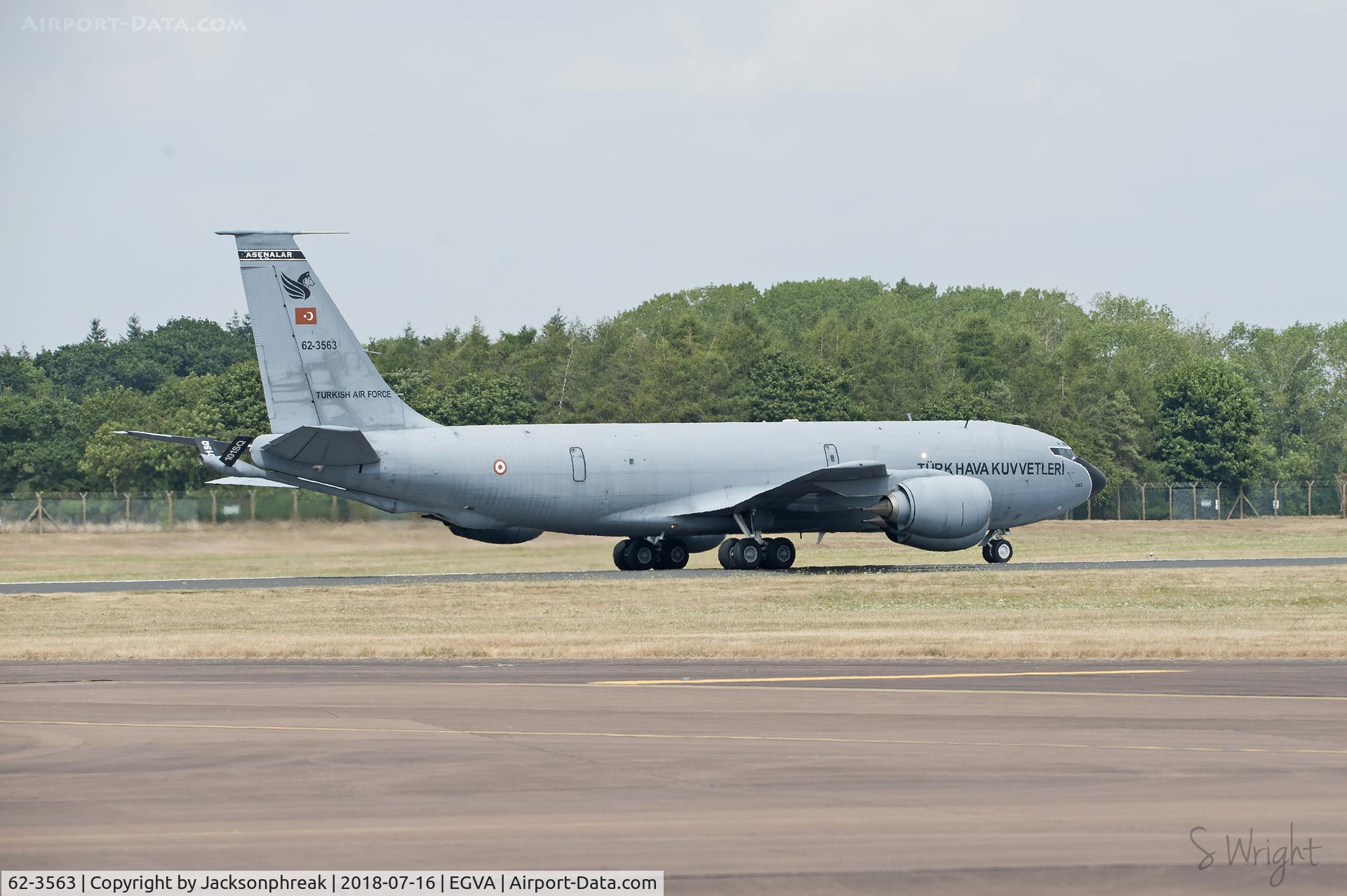 62-3563, 1962 Boeing KC-135R Stratotanker C/N 18546, Royal International Air Tattoo 2018 RAF Fairford UK