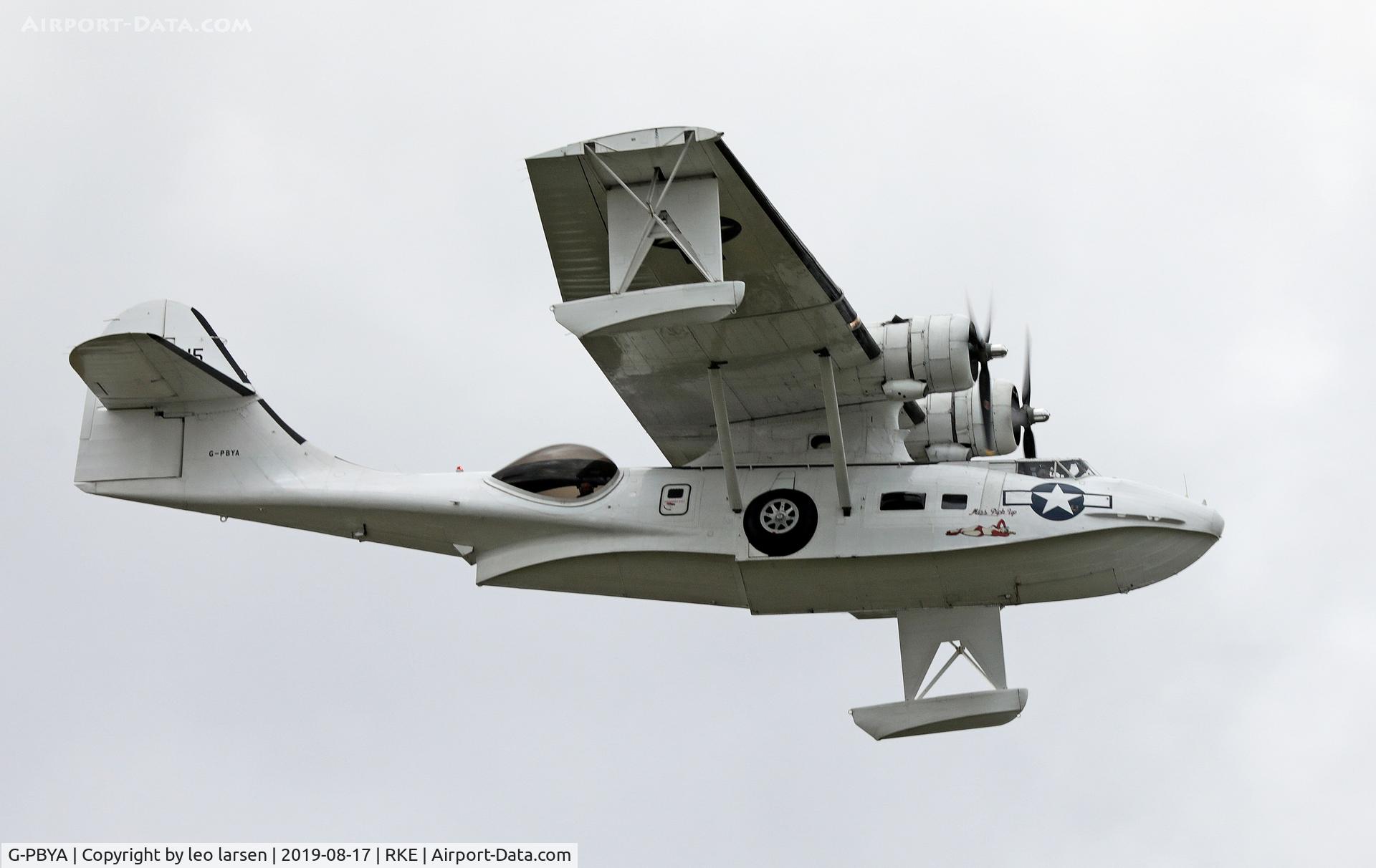 G-PBYA, 1944 Consolidated (Canadian Vickers) PBV-1A Canso A C/N CV-283, Roskilde Air Show 17.8.2019