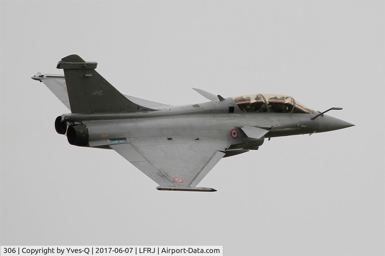 306, Dassault Rafale B C/N 306, Dassault Rafale B, Climbing from rwy 26, Landivisiau naval air base (LFRJ) Tiger Meet 2017