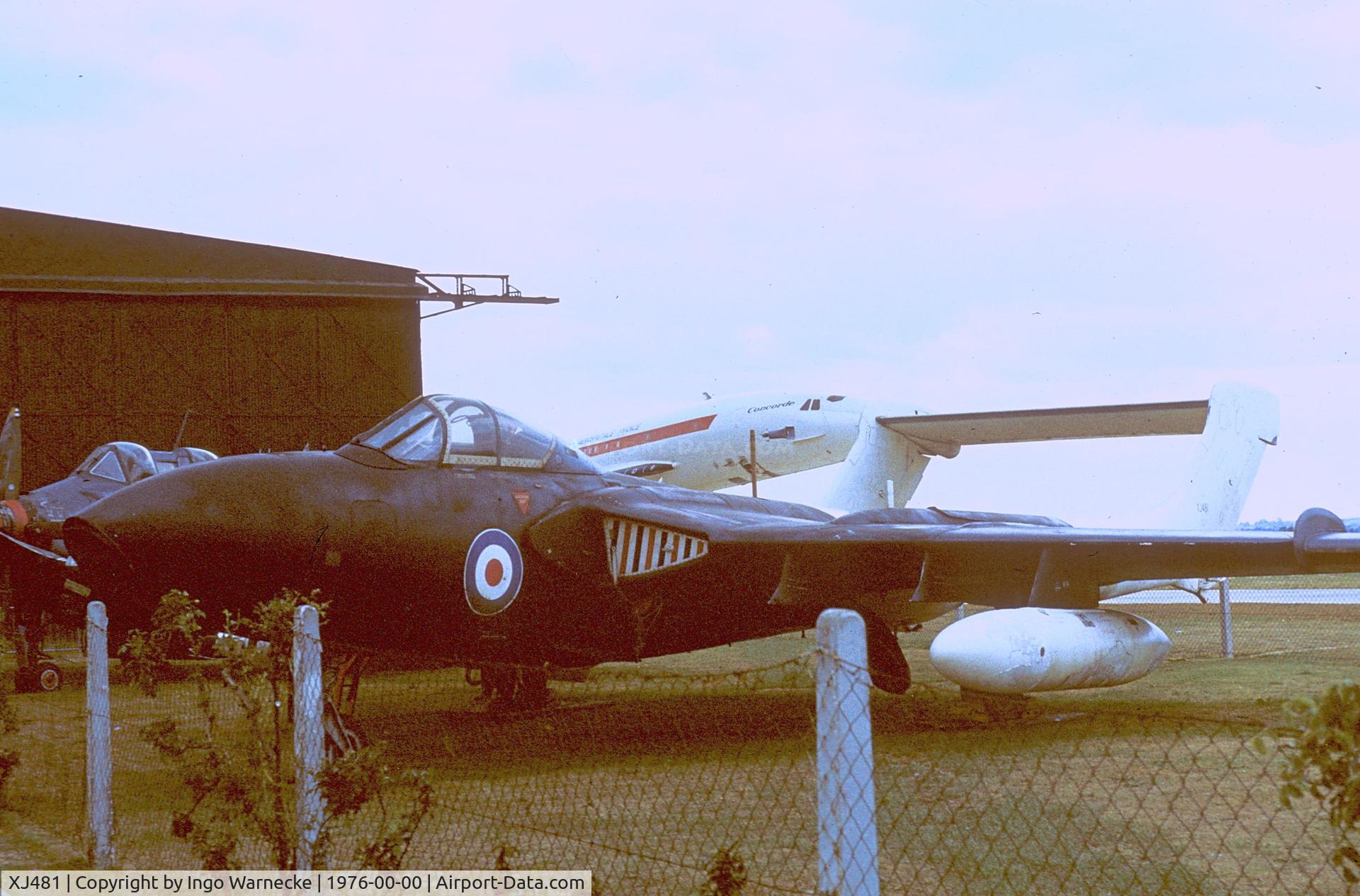 XJ481, 1958 De Havilland DH-110 Sea Vixen FAW.1 C/N 10008, De Havilland D.H.110 Sea Vixen FAW1 at the Fleet Air Arm Museum, Yeovilton