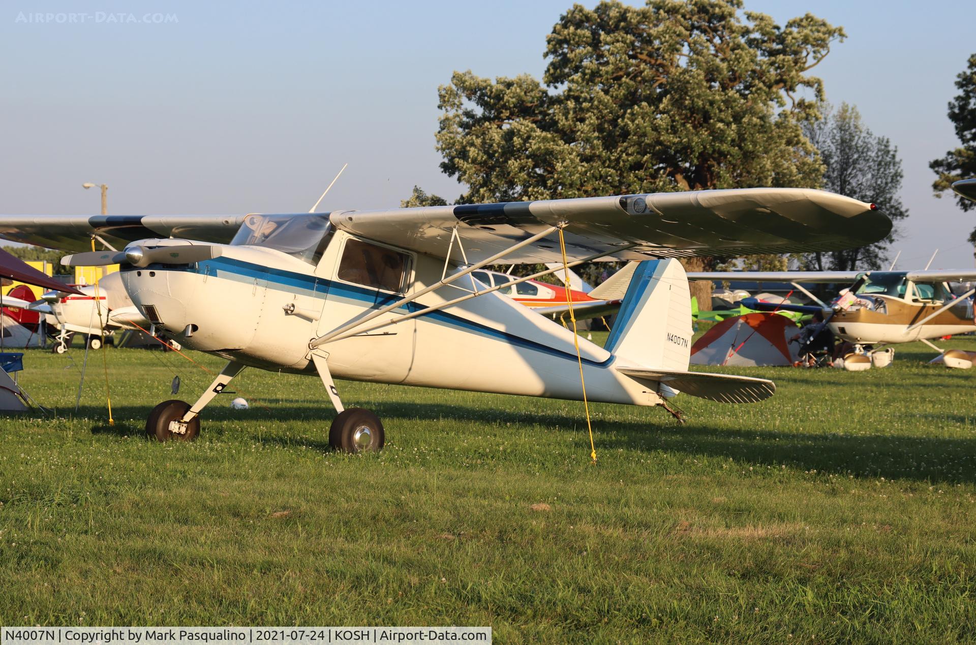 N4007N, 1947 Cessna 120 C/N 13465, Cessna 120