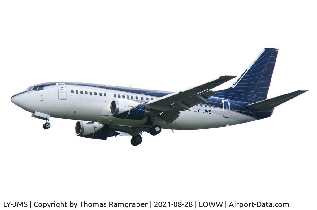 LY-JMS, 1992 Boeing 737-522 C/N 26680, KlasJet Boeing 737-500