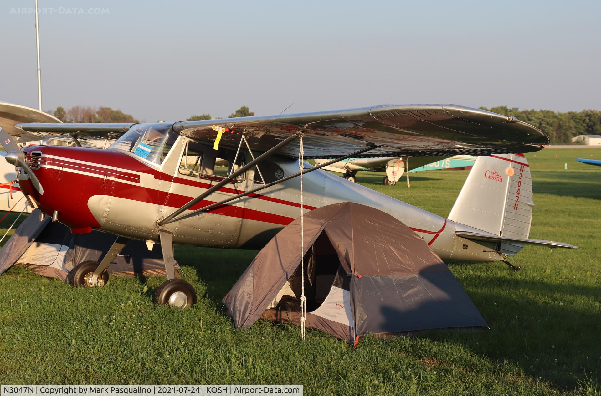 N3047N, 1947 Cessna 140 C/N 13305, Cessna 140