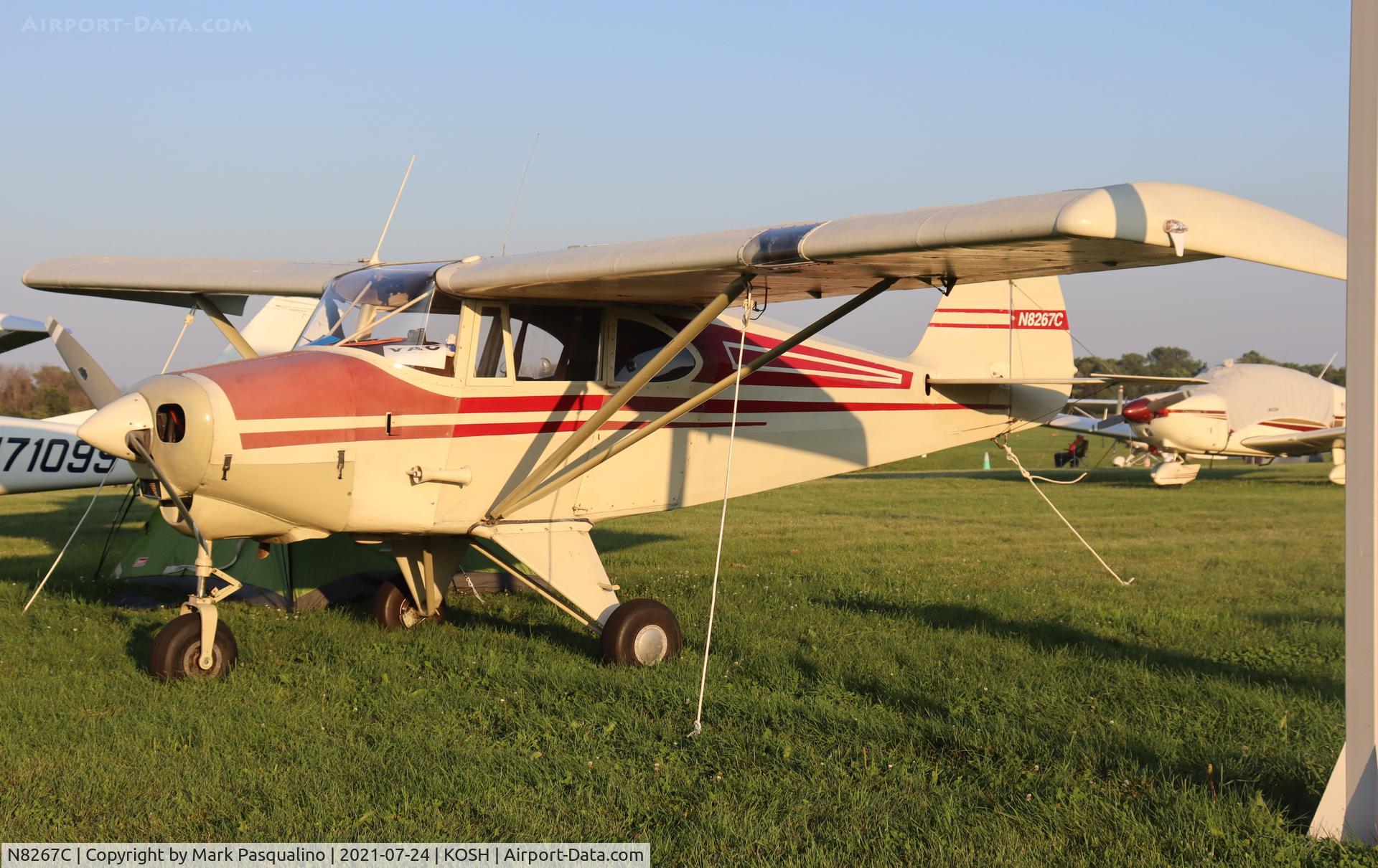 N8267C, 1954 Piper PA-22-135 Tri-Pacer C/N 22-2342, Piper PA-22-135
