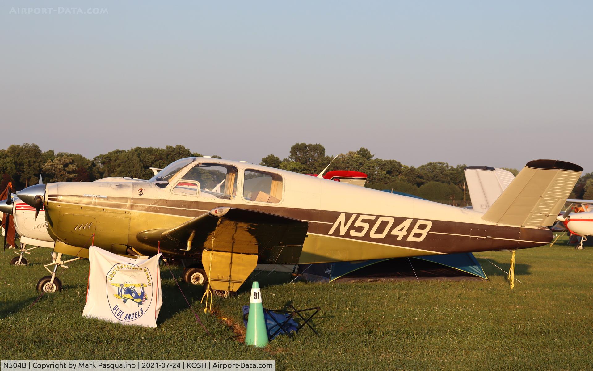 N504B, 1948 Beech A35 Bonanza C/N D-1526, Beech A35