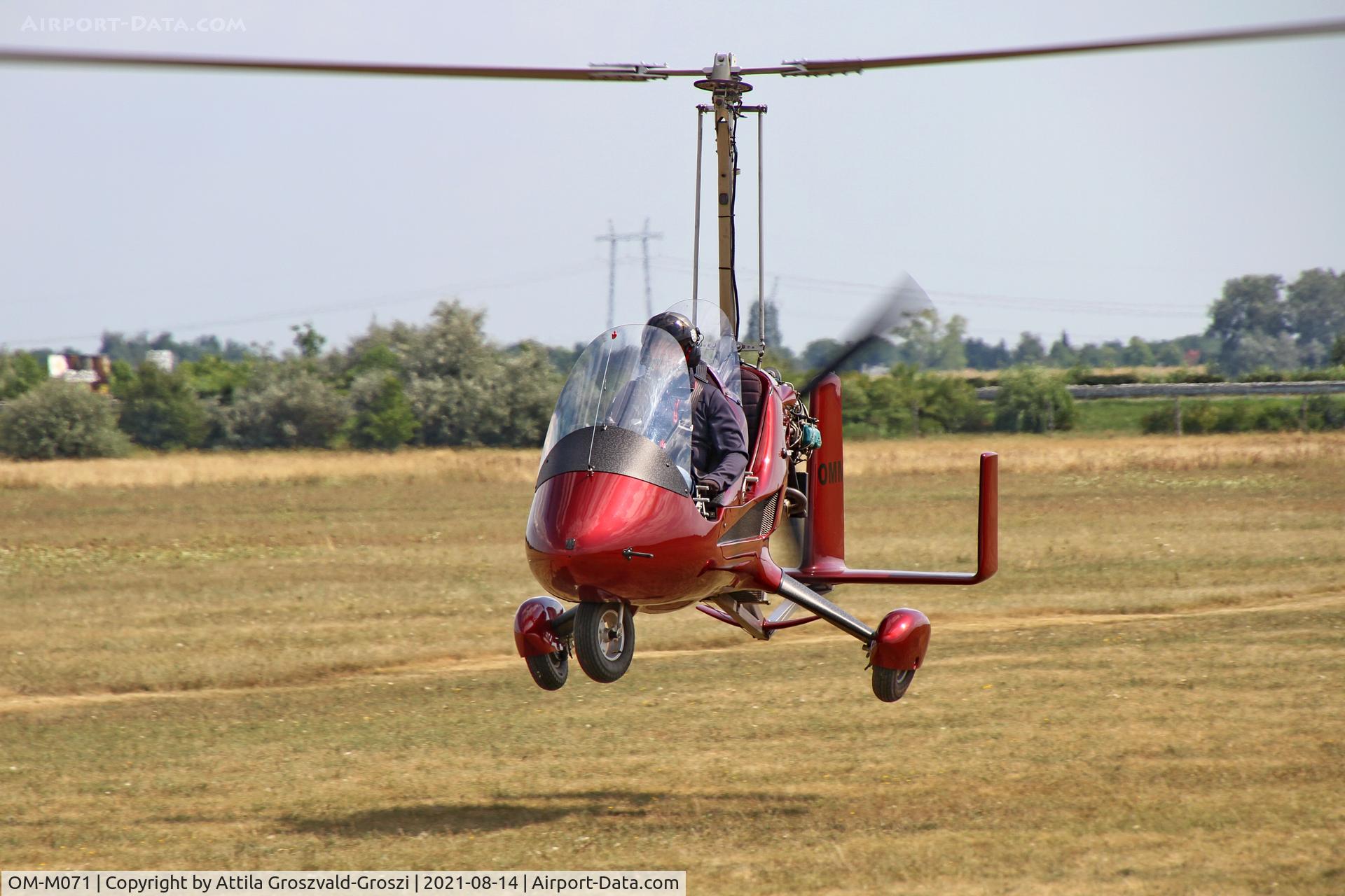 OM-M071, 2012 Halley Apollo Gyro AG1 C/N 260912, Balatonfökajár Airport, Hungary