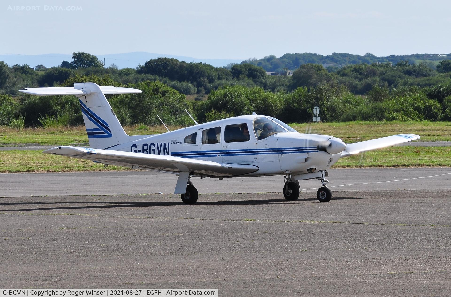 G-BGVN, 1979 Piper PA-28RT-201 Arrow IV Arrow IV C/N 28R-7918168, Visiting Arrow IV.