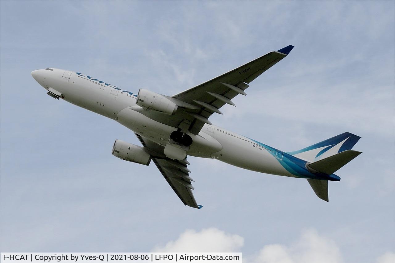 F-HCAT, 1999 Airbus A330-243 C/N 285, Airbus A330-243, Take off rwy 24,Paris Orly airport (LFPO-ORY)