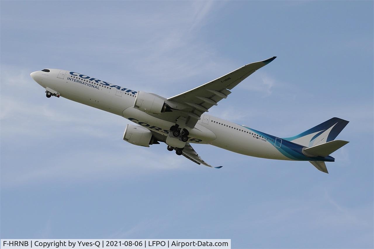 F-HRNB, 2020 Airbus A330-941 C/N 1975, Airbus A330-941, Take off rwy 24,Paris Orly airport (LFPO-ORY)