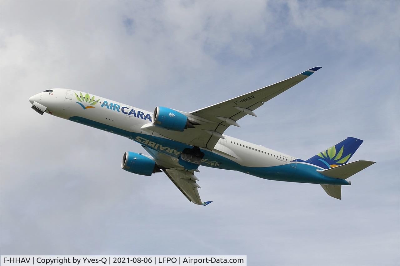 F-HHAV, 2016 Airbus A350-941 C/N 0082, Airbus A350-941, Take off rwy 24,Paris Orly airport (LFPO-ORY)